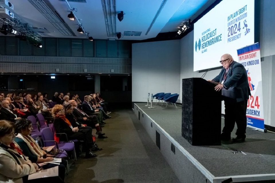 Imagem relacionada à notícia: Aliança Internacional de Lembrança do Holocausto: Plenária de Londres
