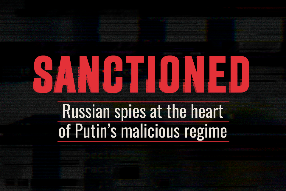 Imagem relacionada à notícia: Reino Unido sanciona espiões russos no coração do regime malicioso de Putin