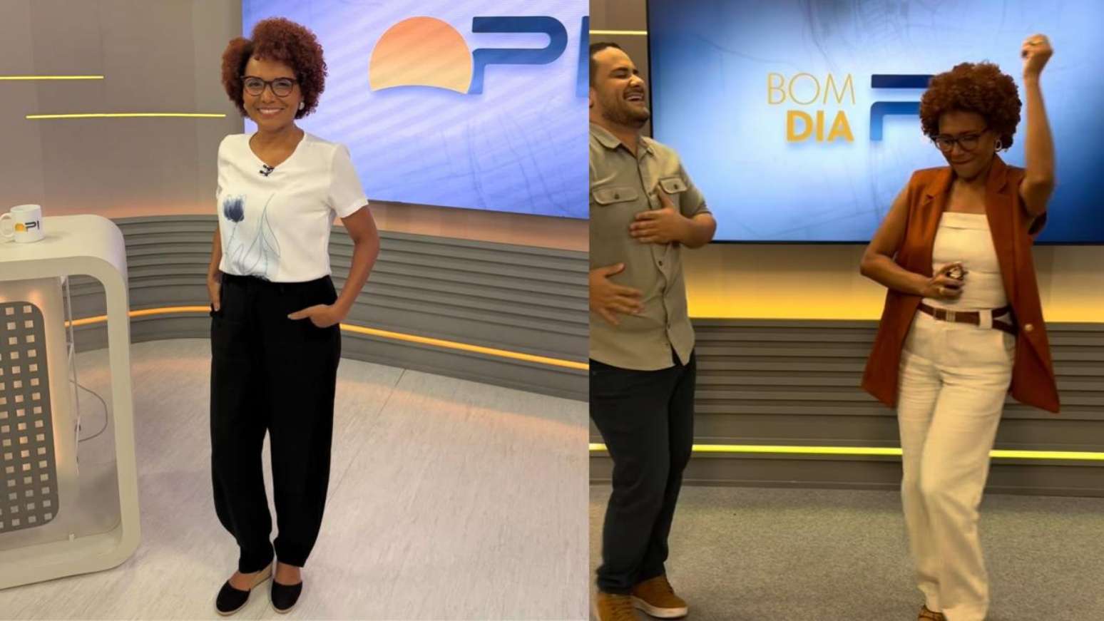 A jornalista &Acirc;ngela Bispo, apresentadora da TV Clube, afiliada da Globo no Piau&iacute;, foi alvo de ataque racista