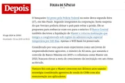 Folha de S.Paulo admite ter recebido R$ 516 mil do Master e compara: 2,58% do Metrópoles