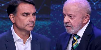 Candidatos à presidencia da República - Flávio Bolsonaro (PL) e Luiz Inacio Lula da Silva (PT). Fotos Werther Santana/Estadão Foto: Werther Santana/Estadão / Estadão