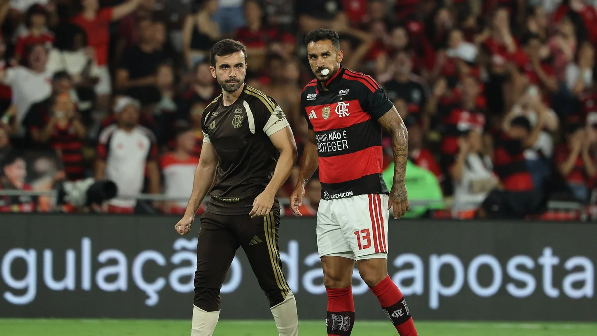 Danilo fratura mandíbula em Flamengo x Fluminense e passará por cirurgia