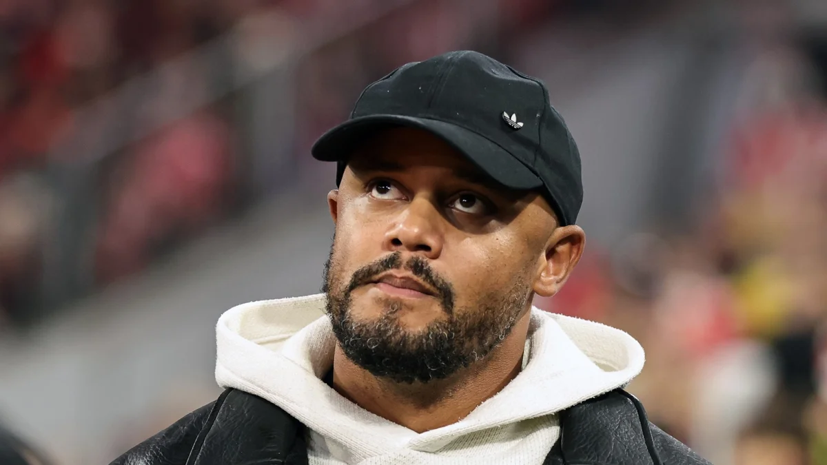 Auxiliar do Bayern atualiza estado de saúde de Kompany: "Está de bom humor"