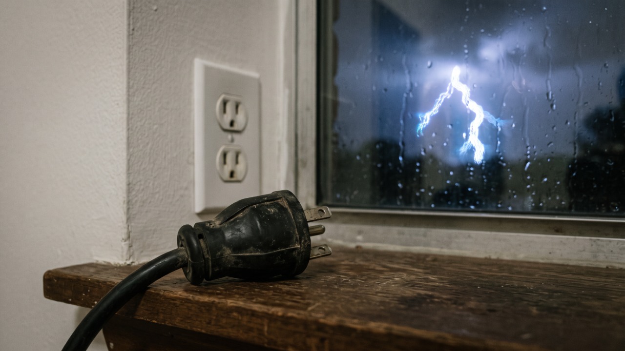Eletricista que atende chamados depois de temporal repete o mesmo alerta: quando o granizo começa, tirar a TV da tomada salva mais do que qualquer filtro de linha, e há um aparelho que quase todo mundo esquece ligado
