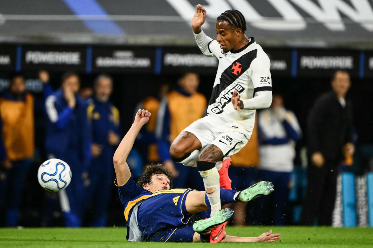 Vasco supera pressão, bate o Boca Juniors e abre vantagem por vaga na final da Sul-Americana