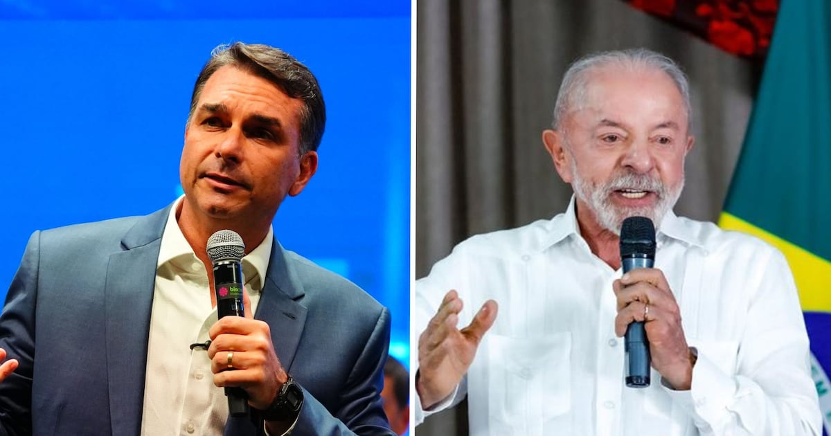 Na TV, Flávio Bolsonaro foca eleitorado feminino, e Lula exalta aprovação do fim da escala 6x1