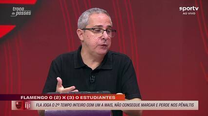 "Flamengo jogou mal nas duas partidas", analisa Mansur sobre eliminação no Maracanã